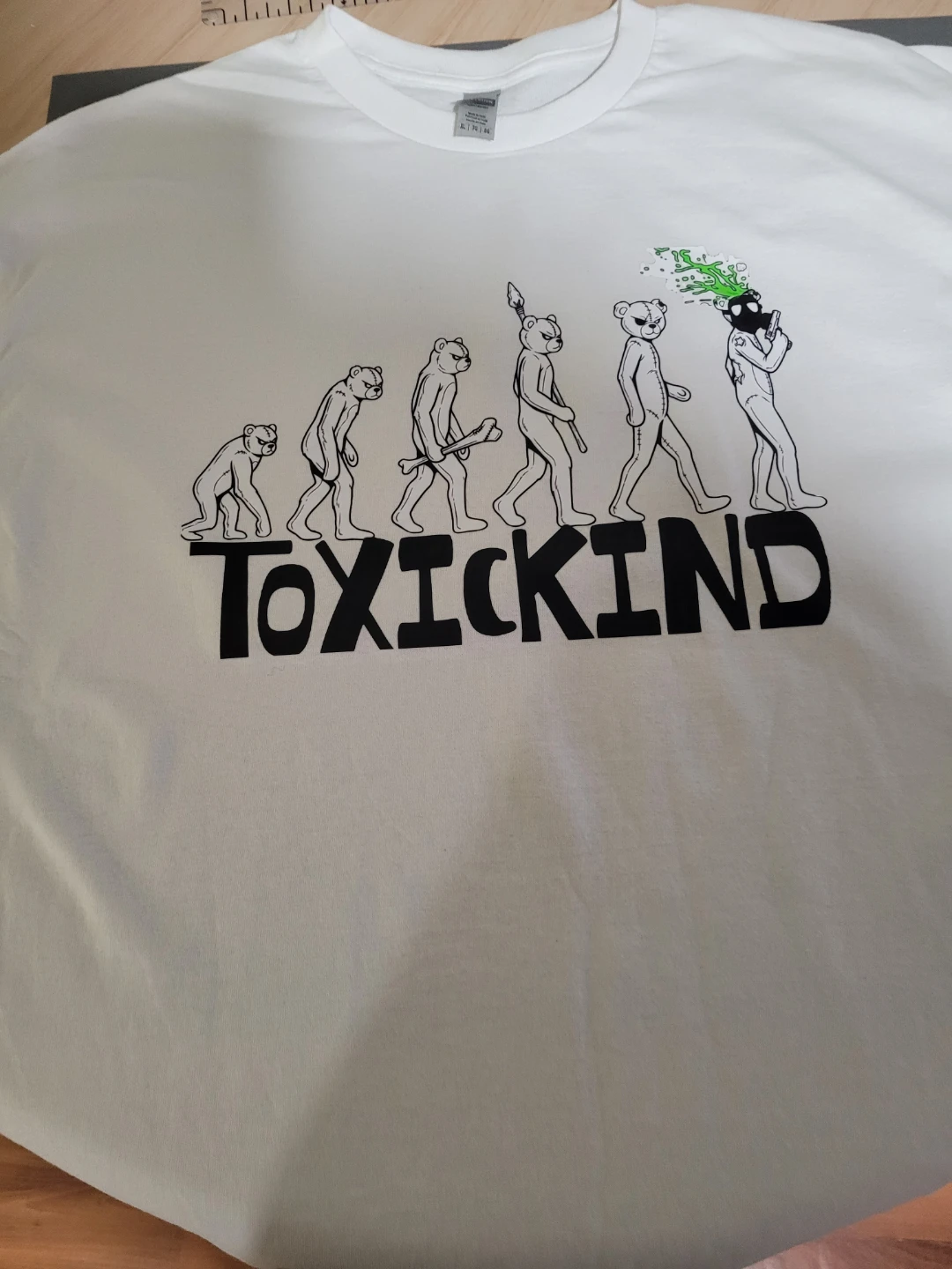 White Toxic Kind Evolution T-Shirt