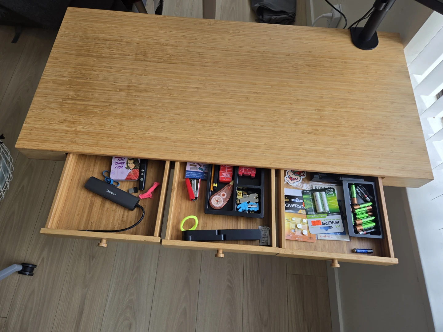 Desk with 3 Drawers - photo 2