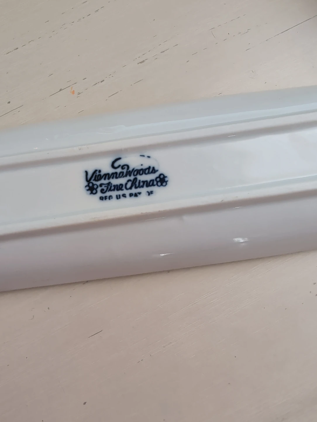 Vienna Woods Fine China Blue Onion Serving Dish 🥕 - photo 2