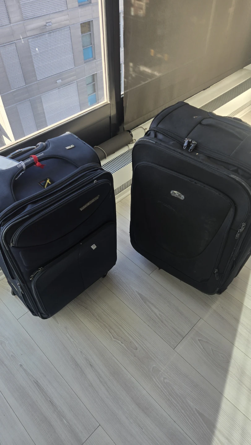 Two Softside Luggage Bags