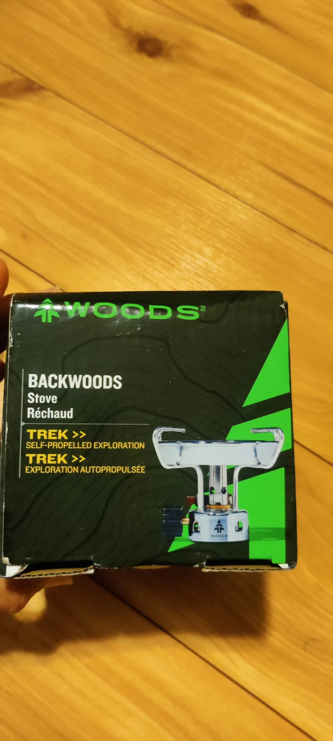 Woods Backwoods single burner Trek Stove