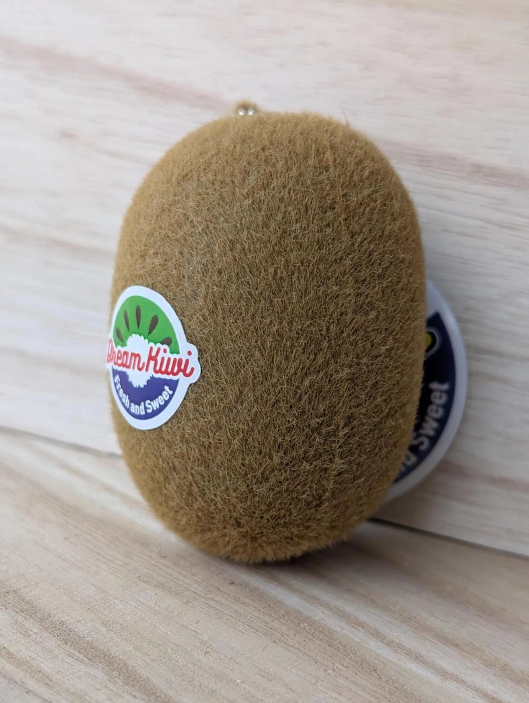 New Squishy realistic Kiwi Plush Keychain, bag charm