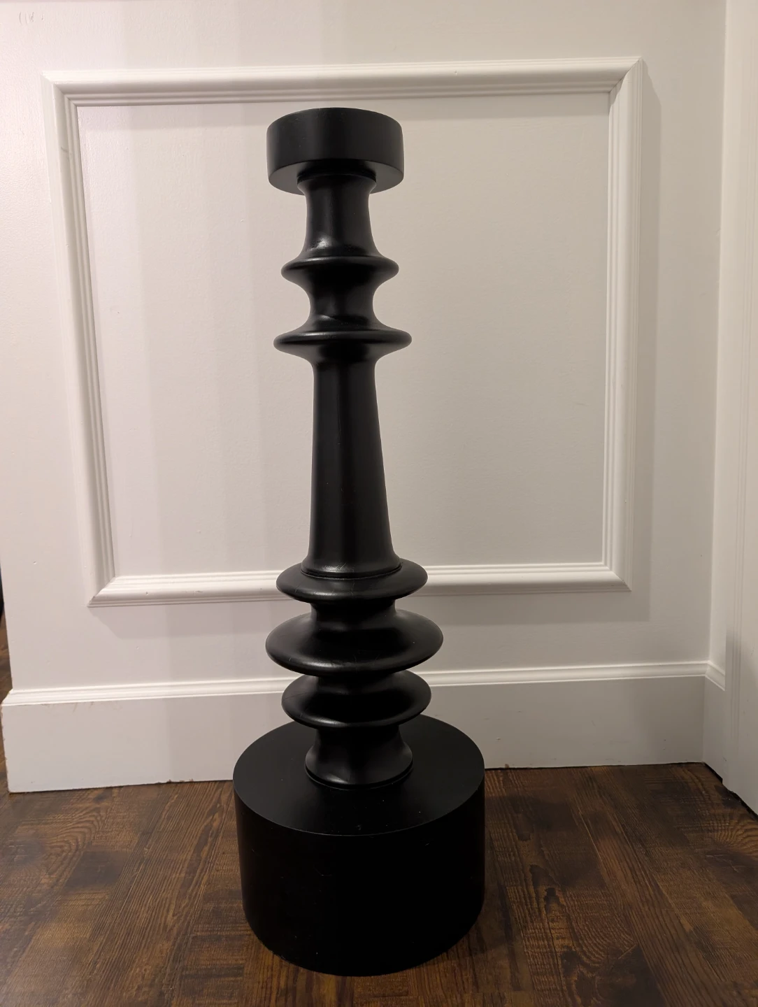 Black Candlestick Holder