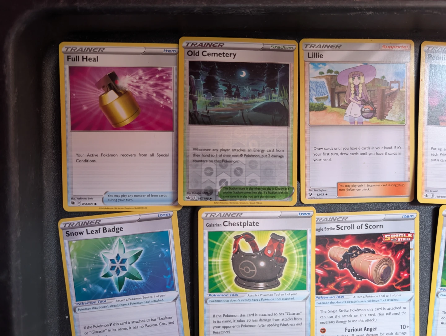 Pokémon TCG Trainer Cards