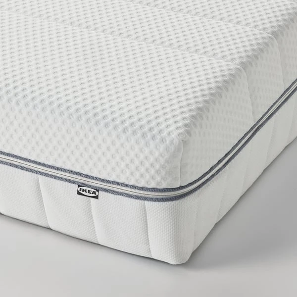 IKEA Slattum queen bed frame and Abrotten IKEA mattress - photo 2