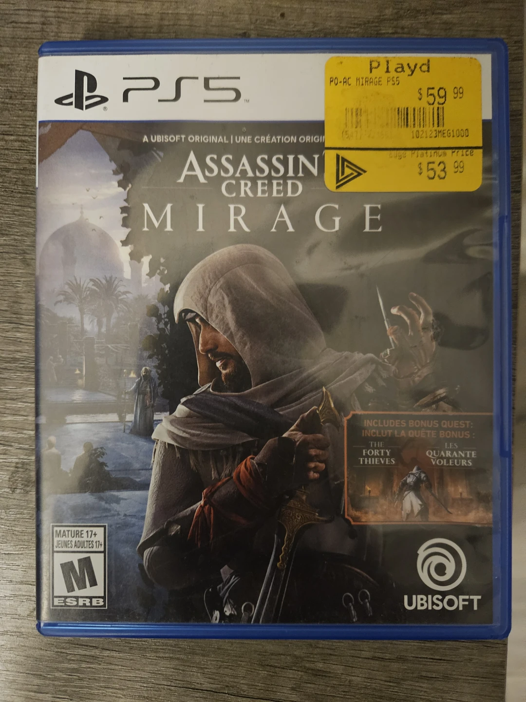 Assassin's Creed Mirage PS5 Game