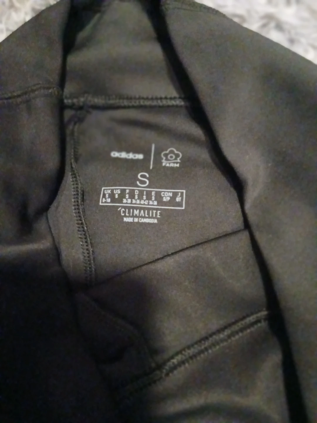 Adidas Black Leggings Size S - photo 3