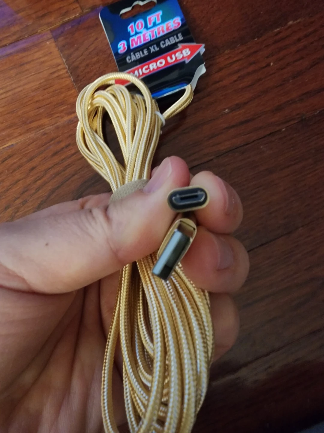 Micro usb cable - 10 ft - photo 2