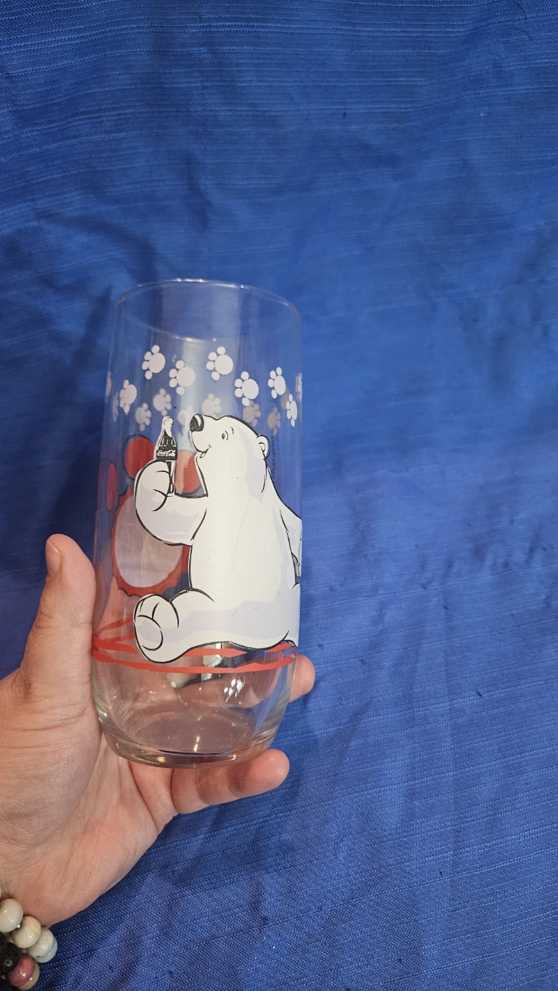 Coca-Cola Polar Bear Glass