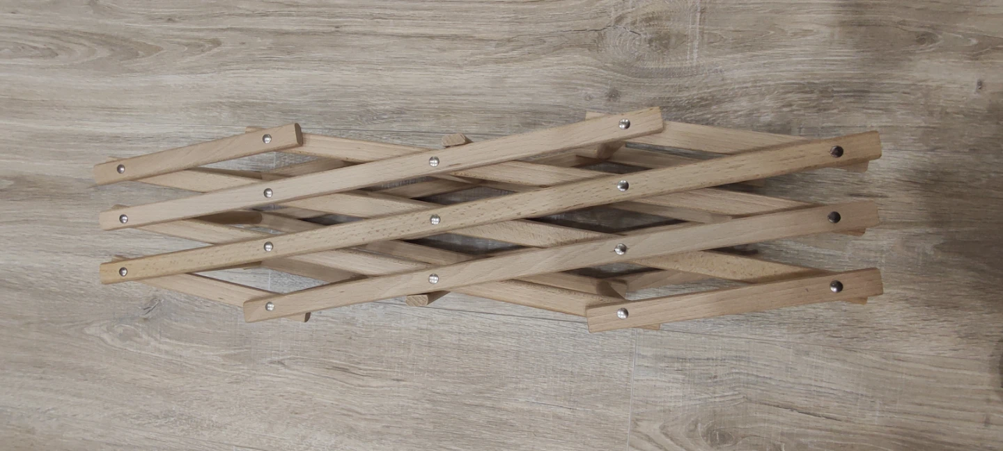 Wooden Foldable Wine Rack - photo 2