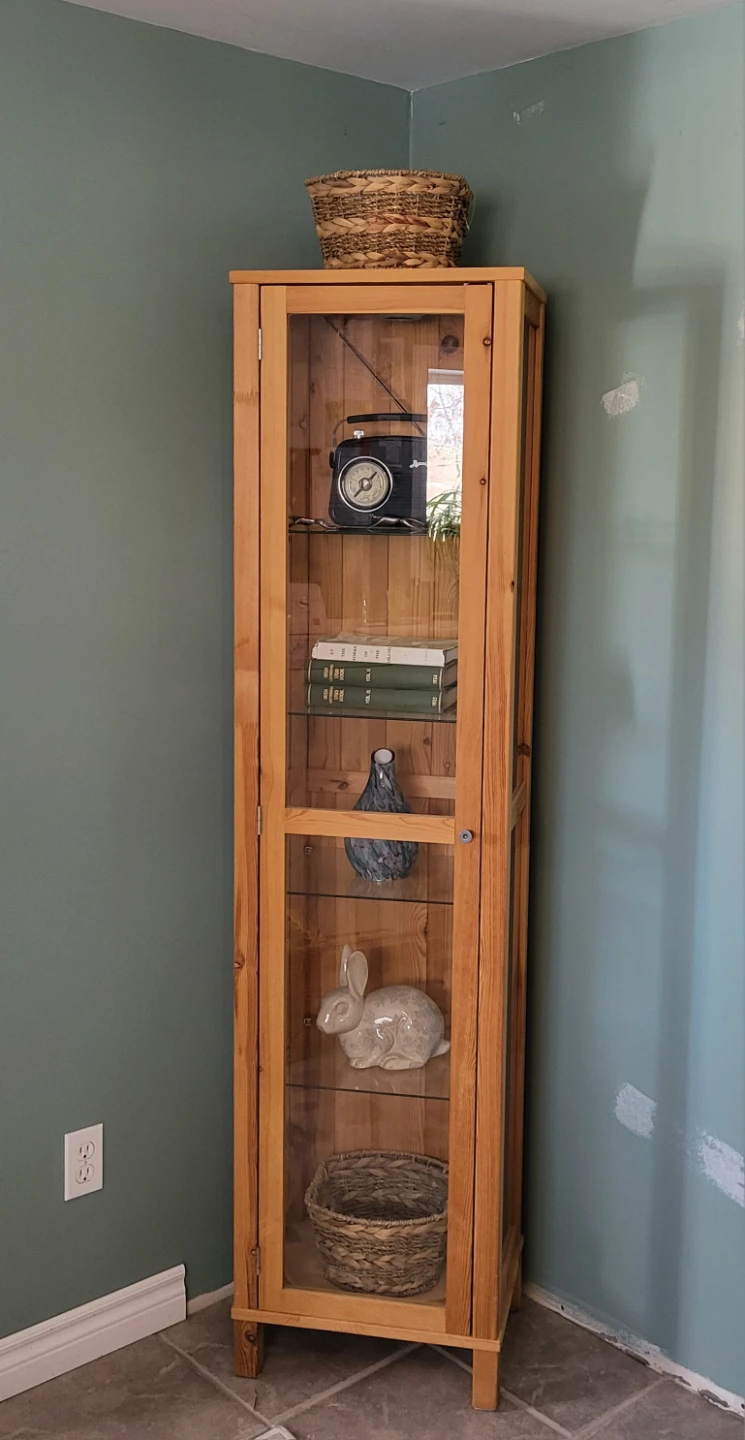 Wooden Display Cabinet with Glass Doors - photo 3