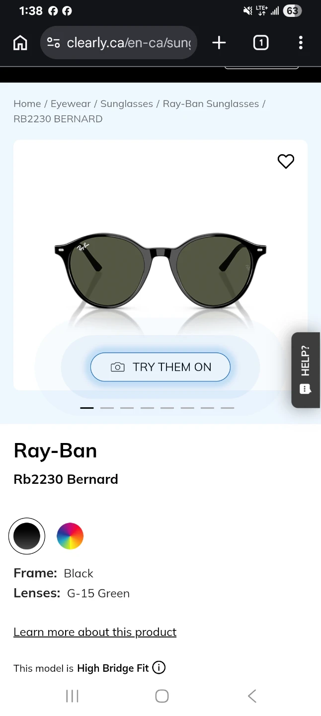 Ray-Ban RB2230 Bernard Sunglasses - photo 2