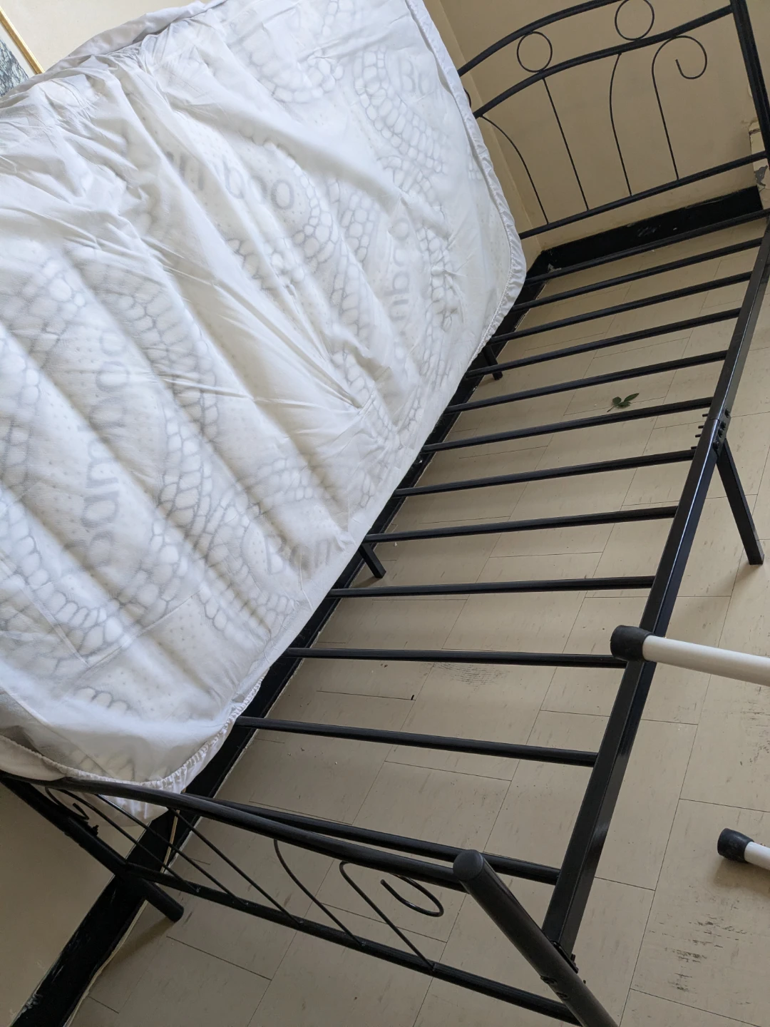 Black Metal Bed Frame
