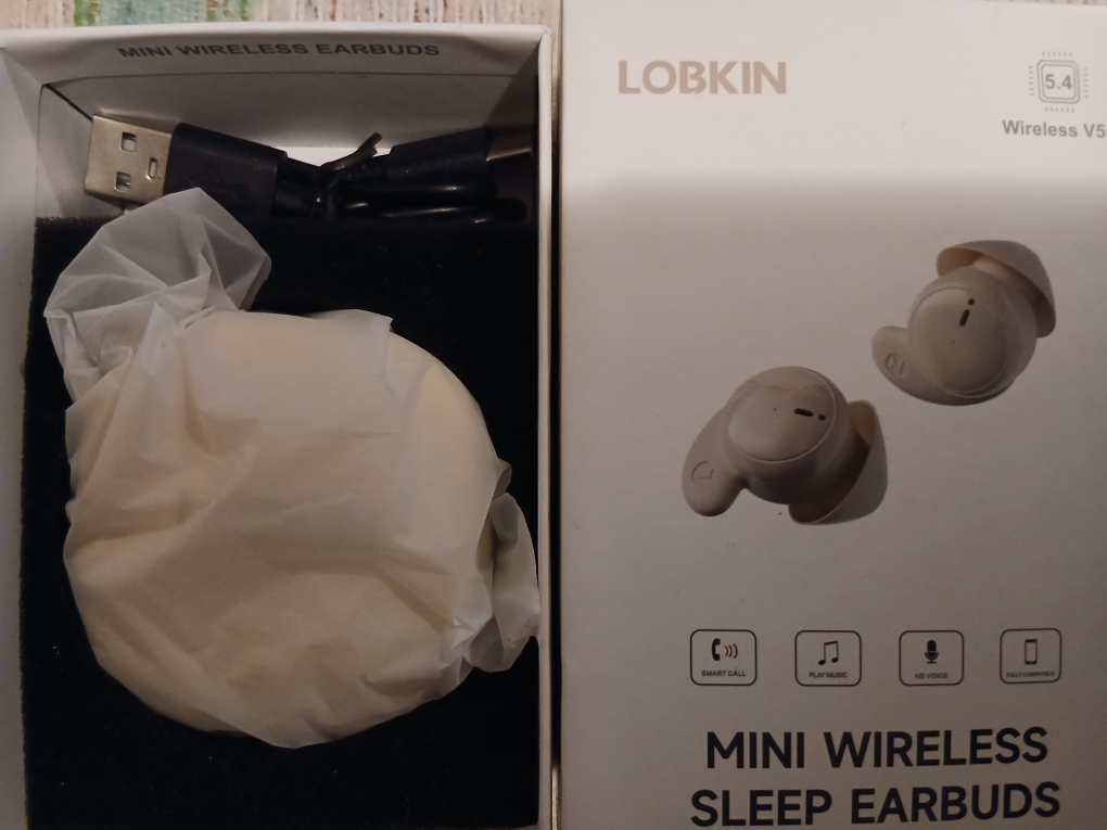Lobkin Mini Wireless Sleep Earbuds - photo 3