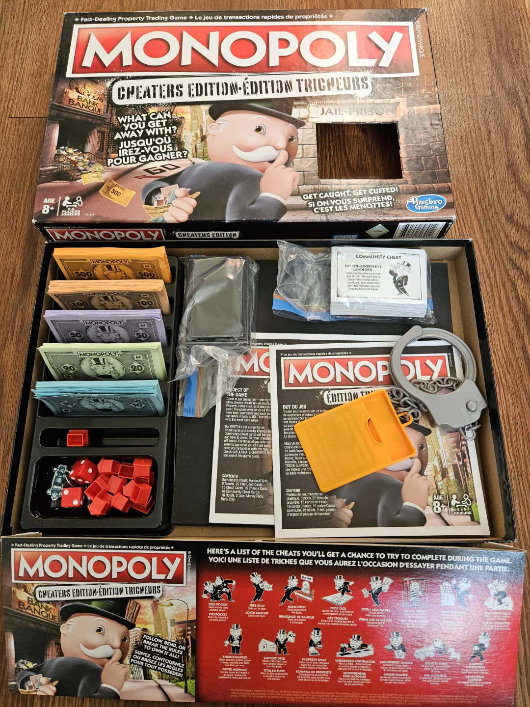 Monopoly Cheaters Edition Board Game