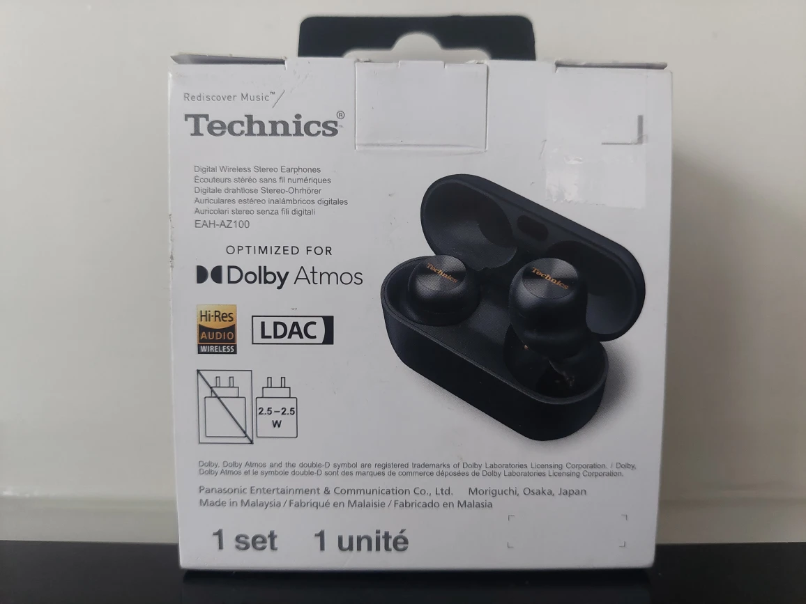 Technics EAH AZ100 Reference-Class Wireless Earbuds Black NEW - photo 2