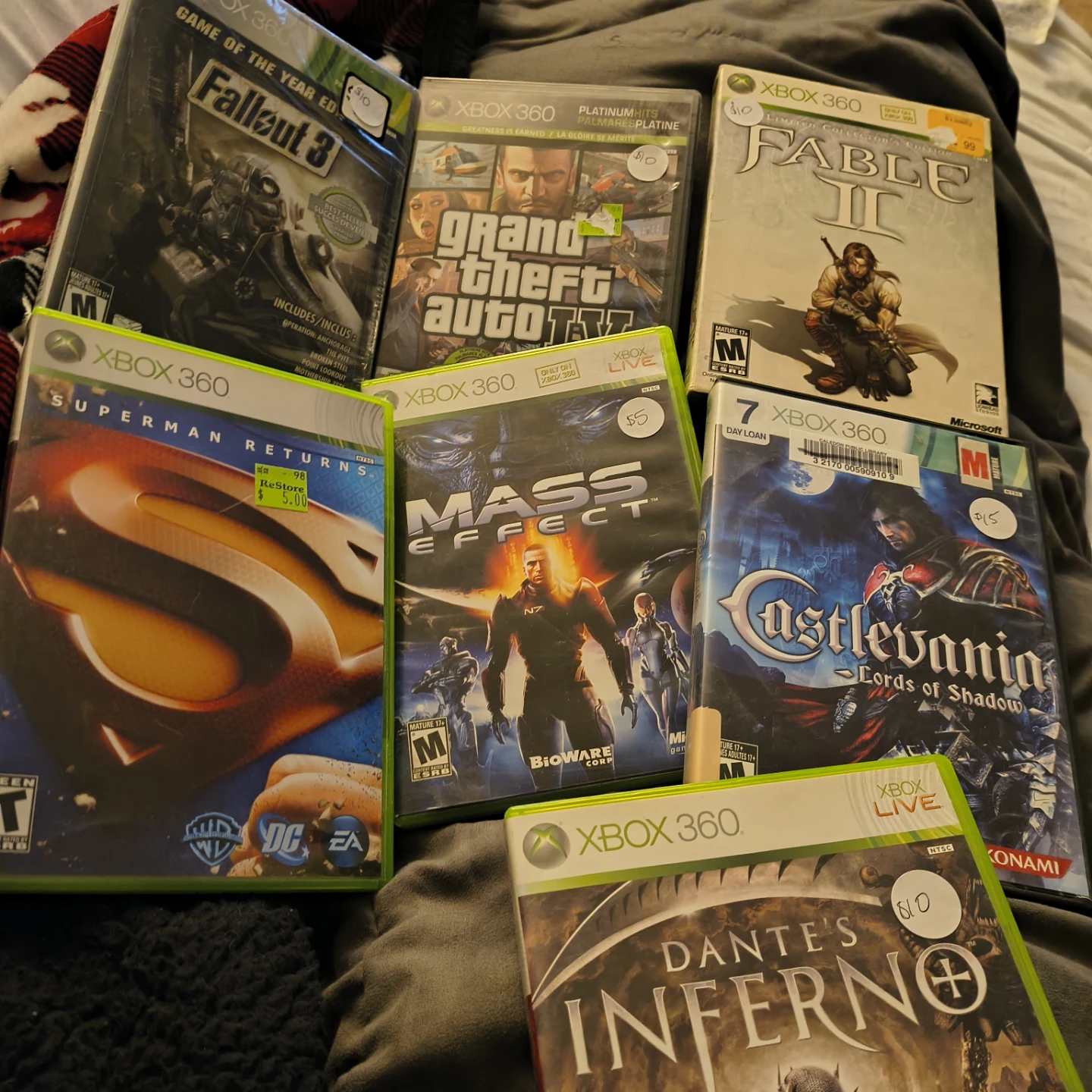 XBOX 360 Games Lot