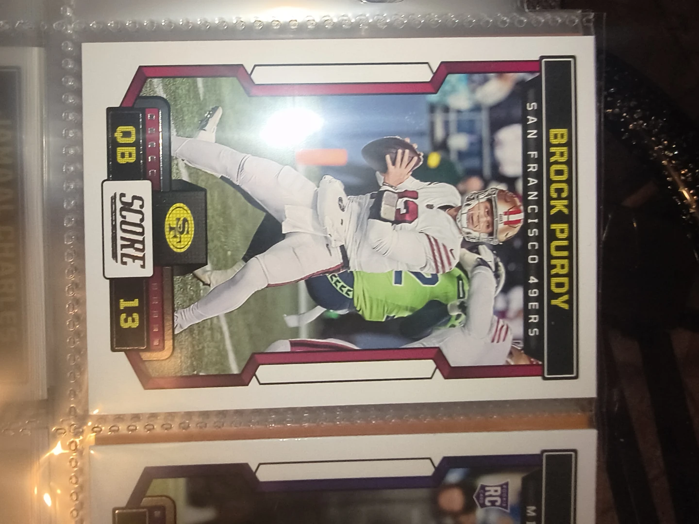 Score NFL Football Trading Cards - photo 4