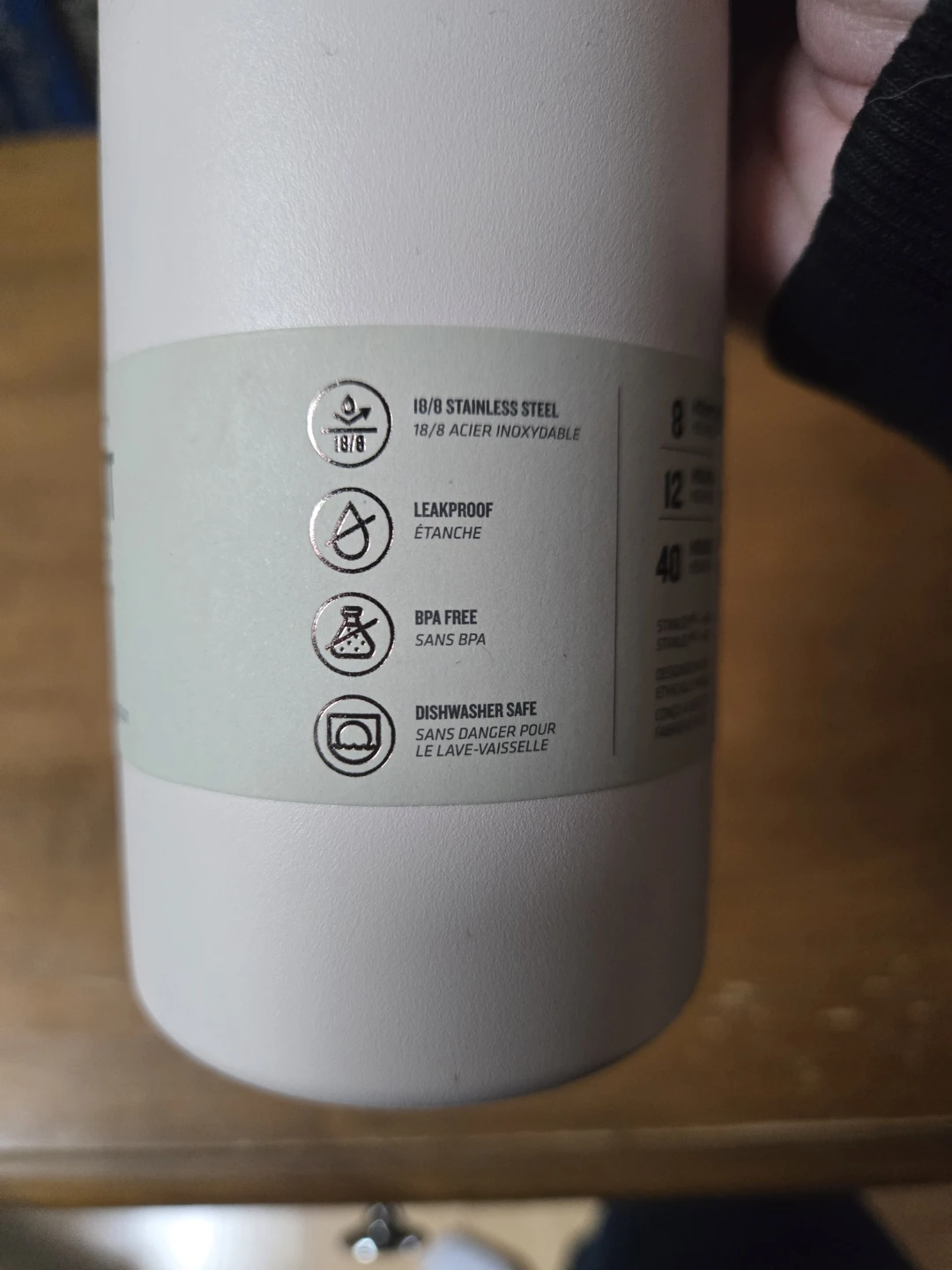 Stanley Aerolight Transit Bottle - White 20 oz - photo 2