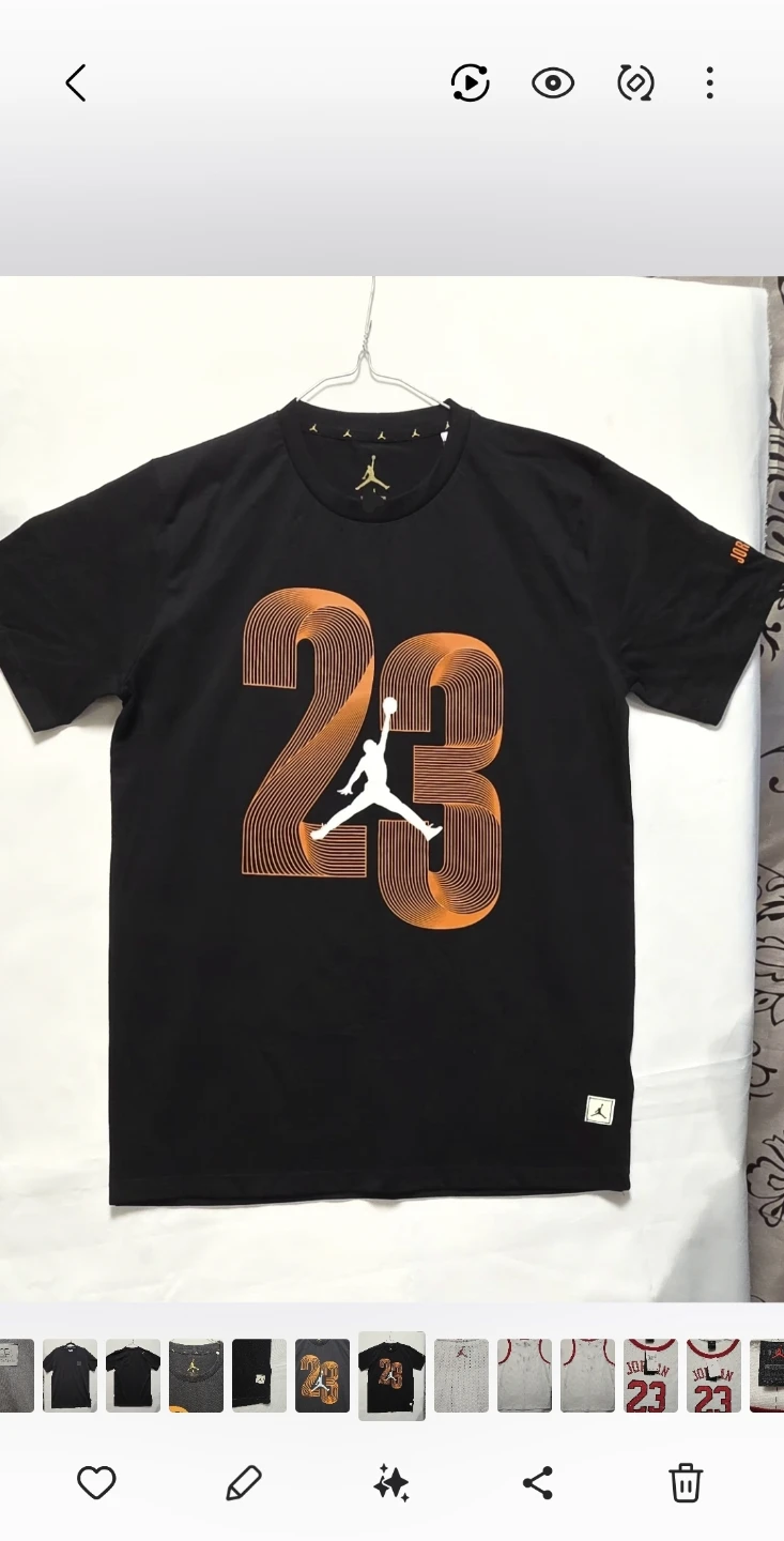 Brand new Jordan Black White t-shirts for sale