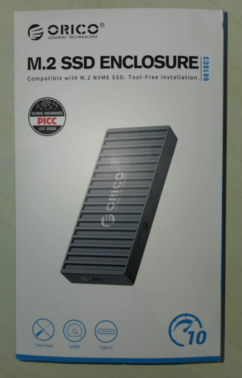 ORICO M.2 SSD Enclosure (8x)