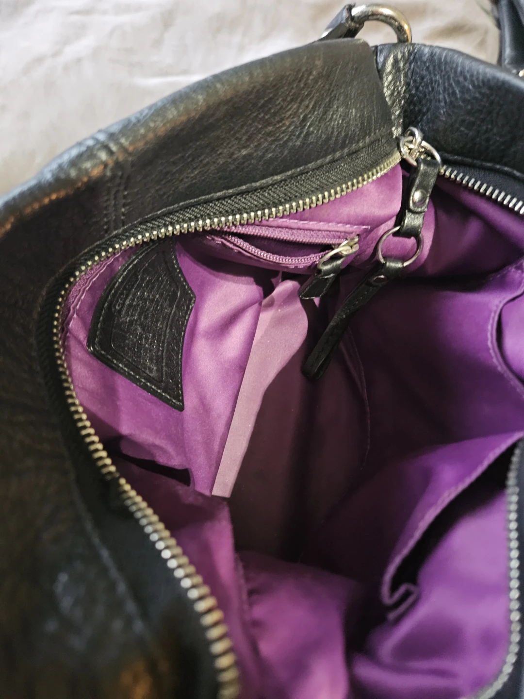 Coach Black Leather Hobo Bag - photo 3