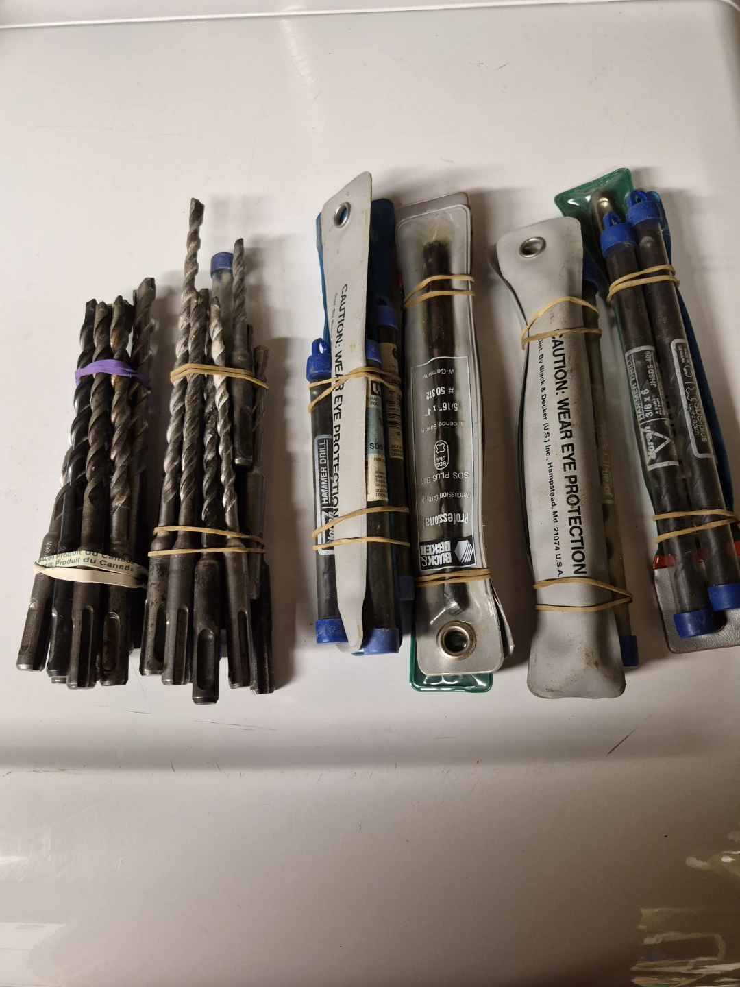 Mixed SDS Plus Hammer Drill Bit Set