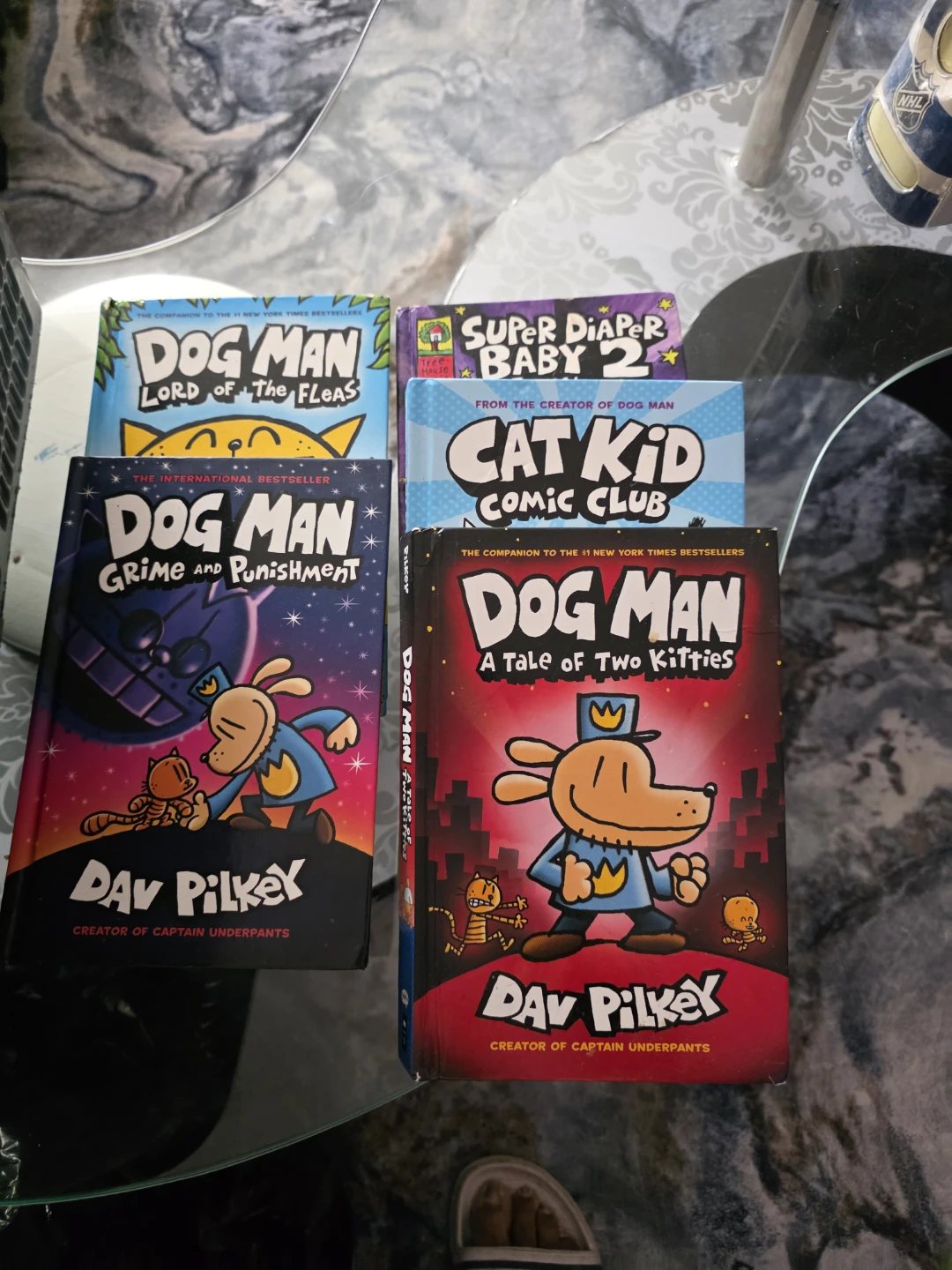 Dog Man & Super Diaper Baby Book Lot - photo 2