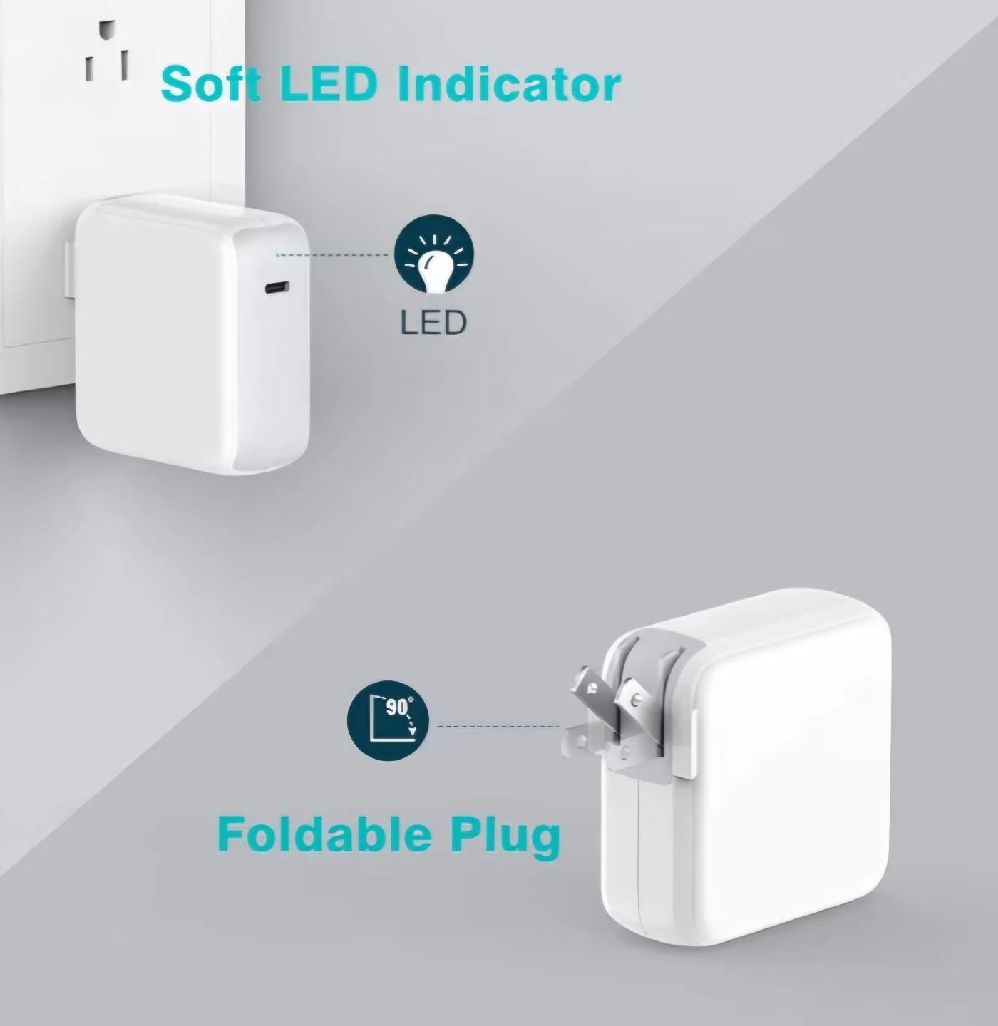 IFEART 70W USB C Charger with 6.6ft Cable 🥕 - photo 3
