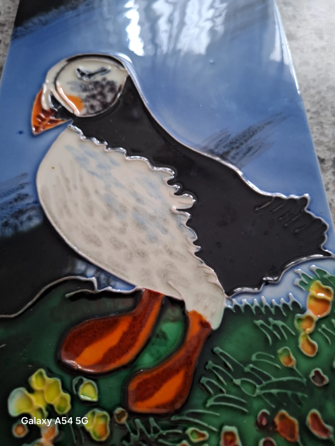 Puffin Ceramic Tile Wall Art - photo 2