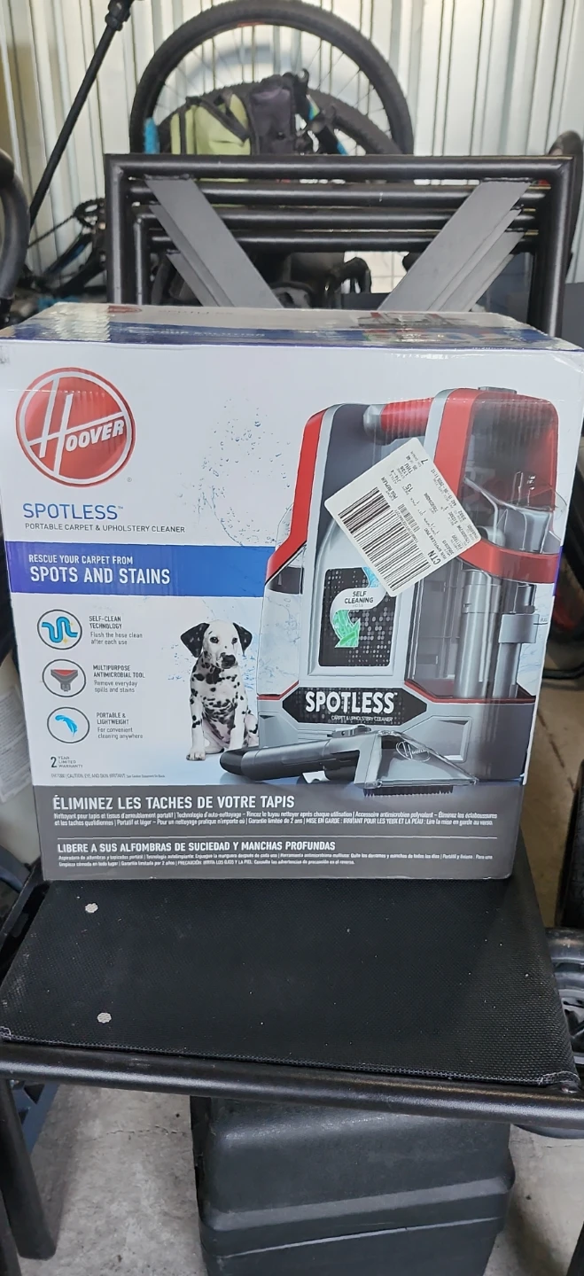 Hoover Spotless Portable Carpet & Upholstery Cleaner