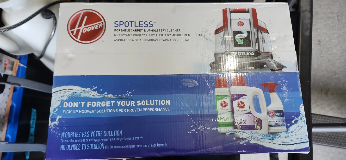 Hoover Spotless Portable Carpet & Upholstery Cleaner - photo 3