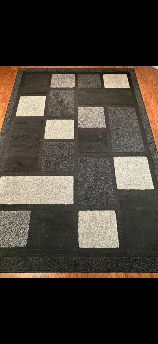 Black and Grey Area Rug