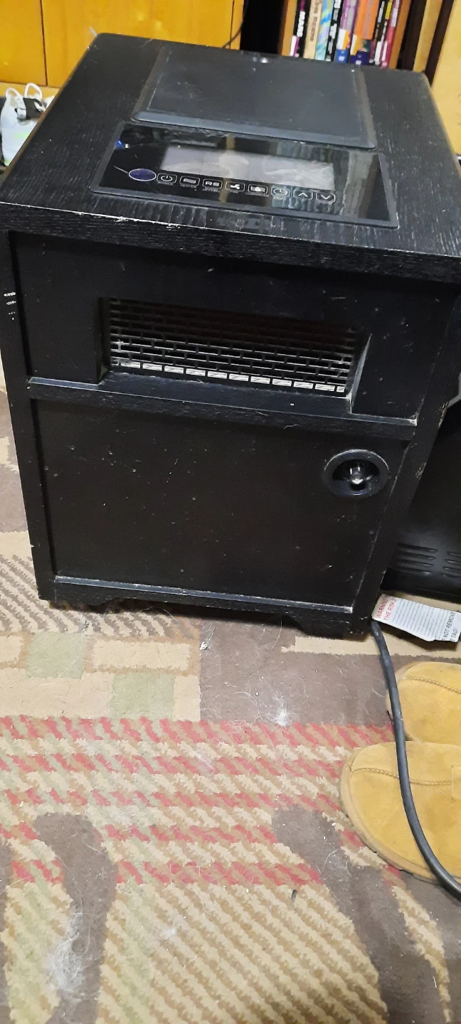 Comfort Zone Ceramic Heater with Humidifier