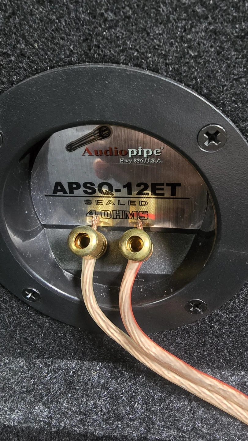 Audiopipe APSQ-12ET Sealed Subwoofer - photo 3