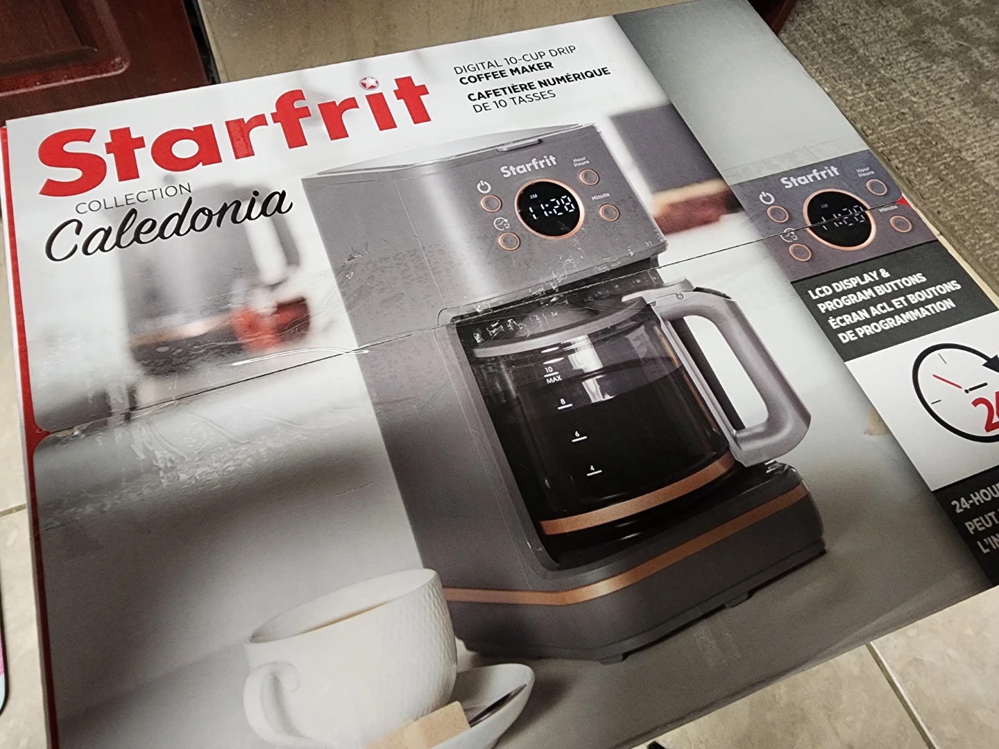 Starfrit Caledonia Digital 10-Cup Drip Coffee Maker - photo 2