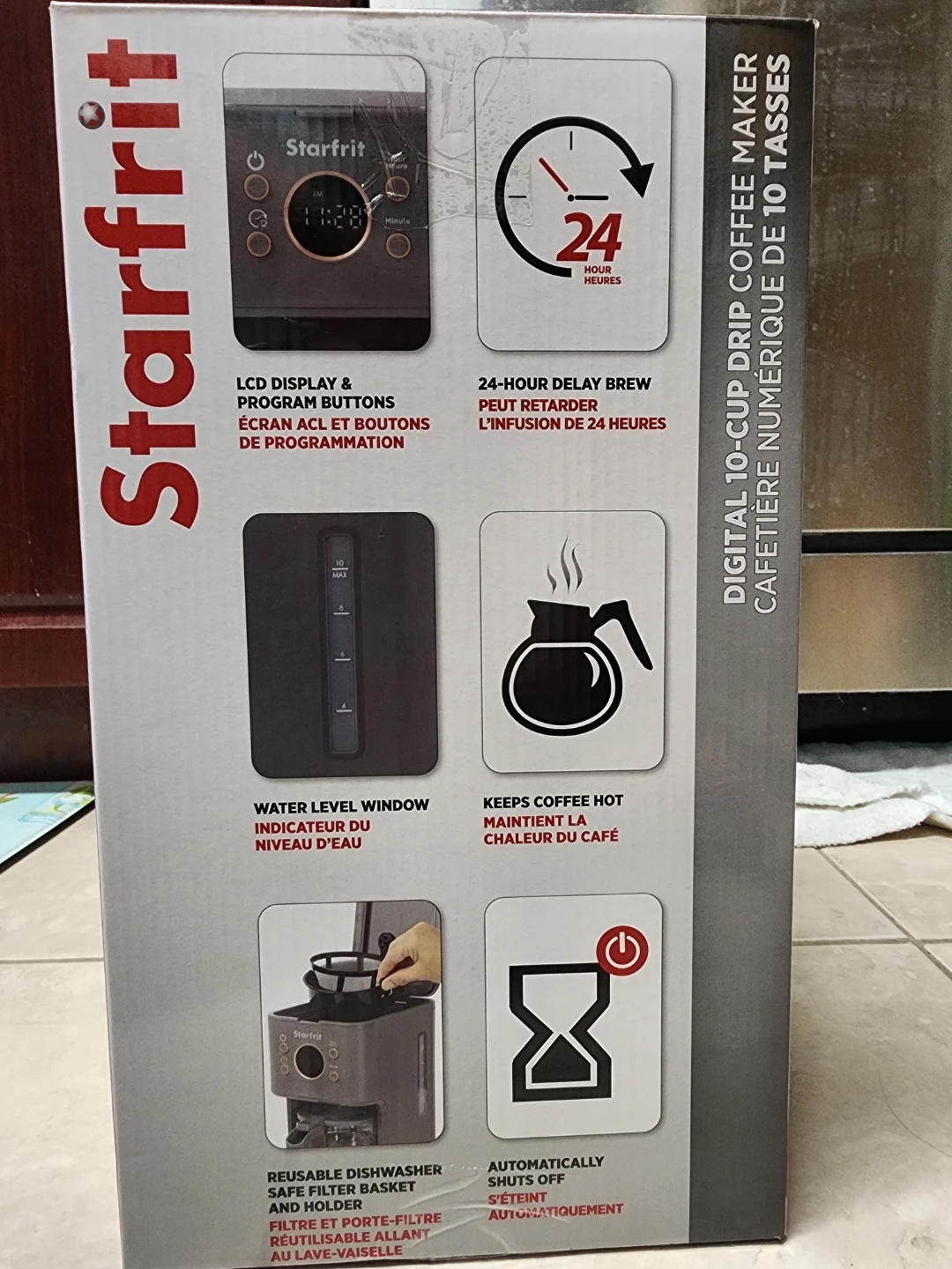 Starfrit Caledonia Digital 10-Cup Drip Coffee Maker - photo 3