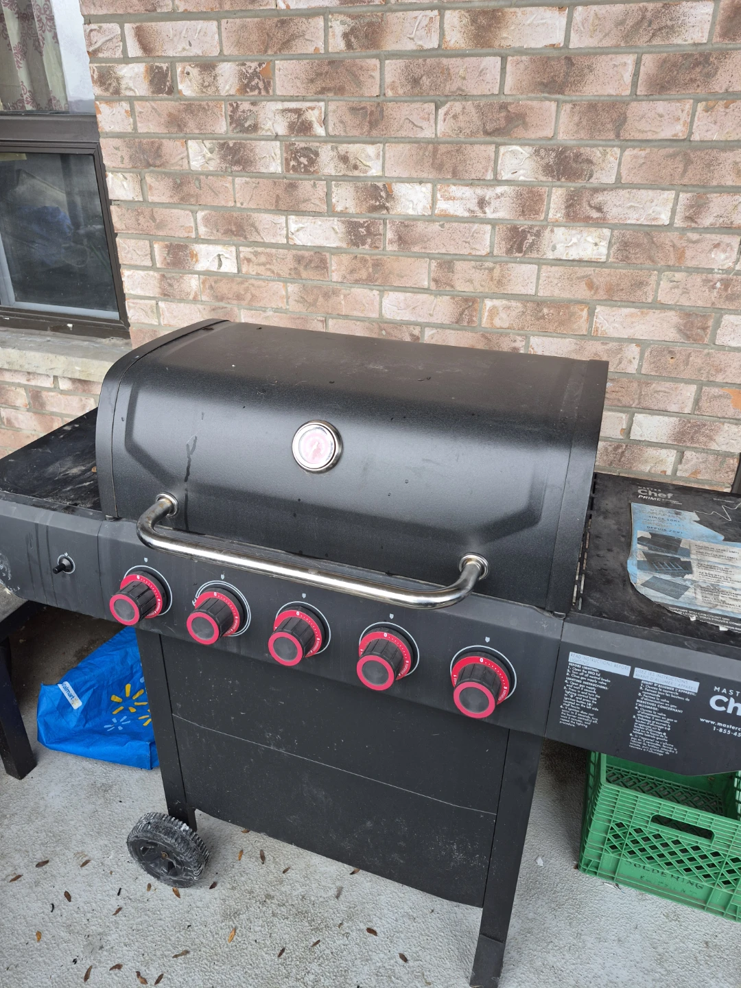 Master Chef Gas BBQ Grill