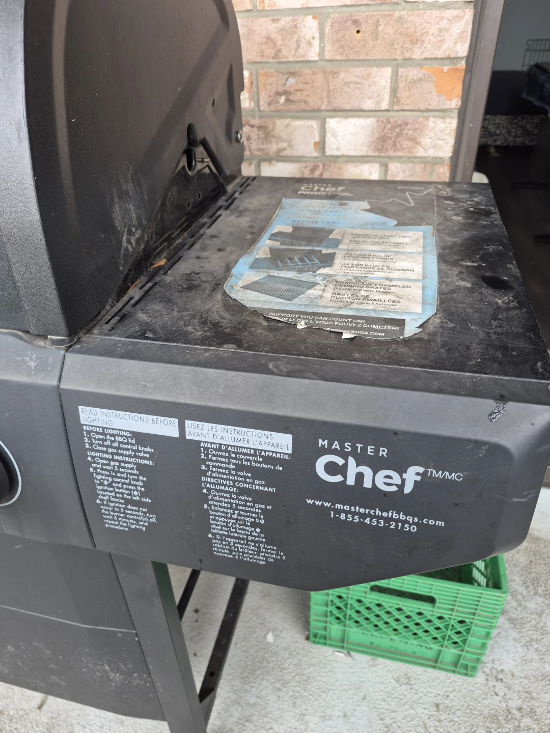 Master Chef Gas BBQ Grill - photo 2