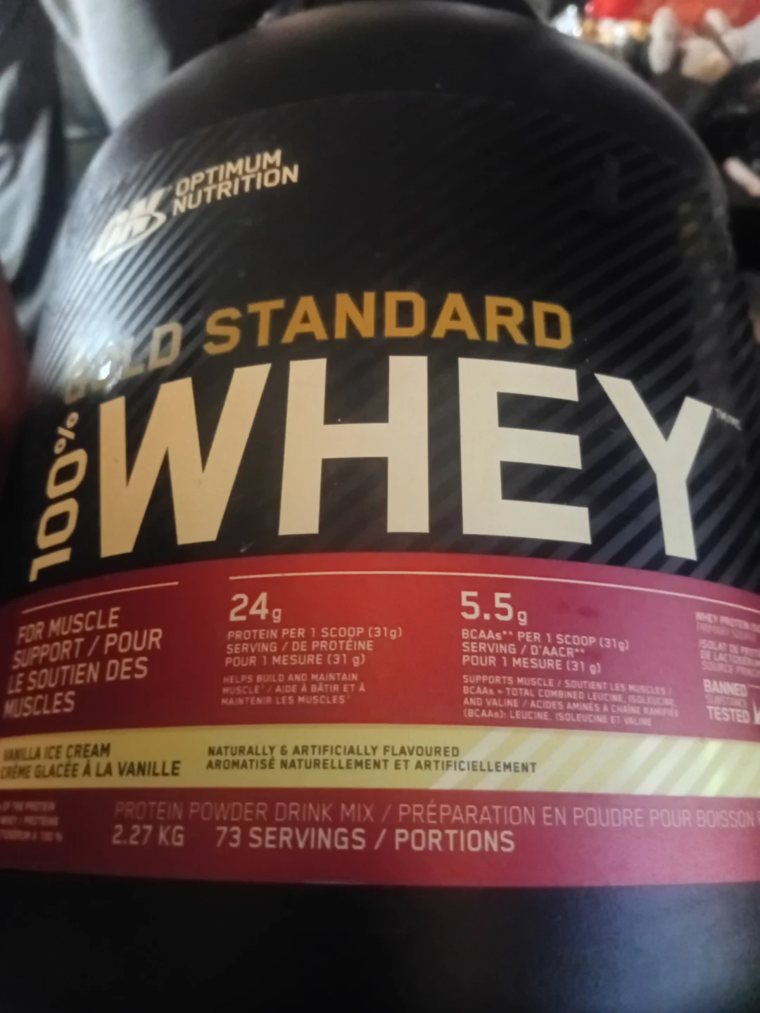 whey protein gold standard