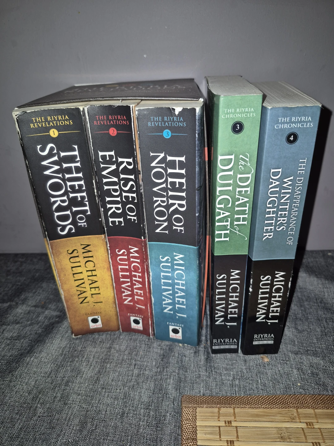 Michael J Sullivan books x 5