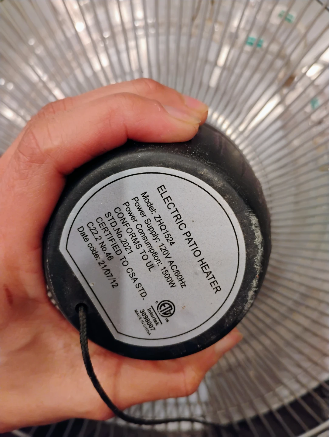 Electric Patio Heater - photo 4