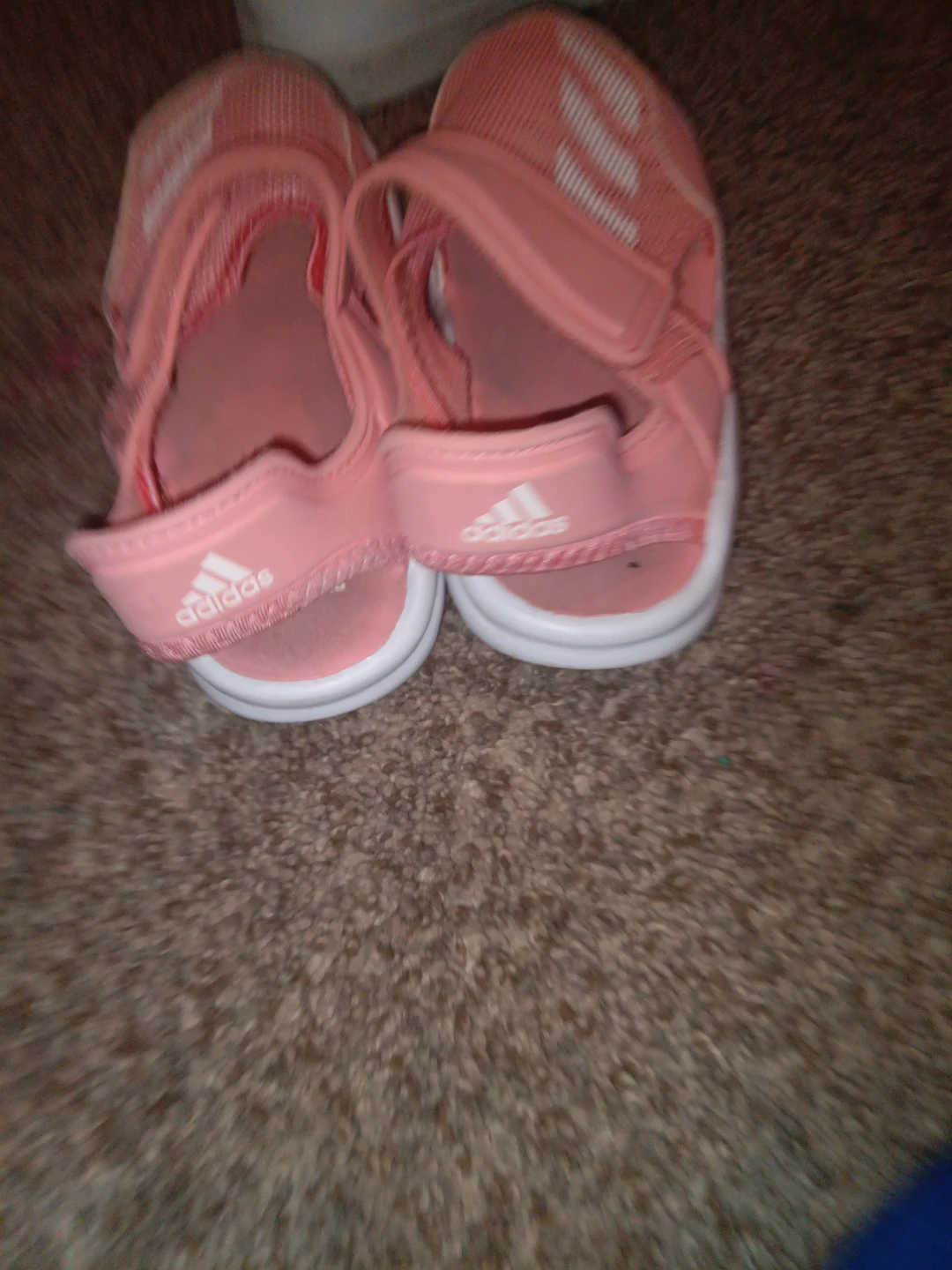 Adidas Pink Toddler Sandals