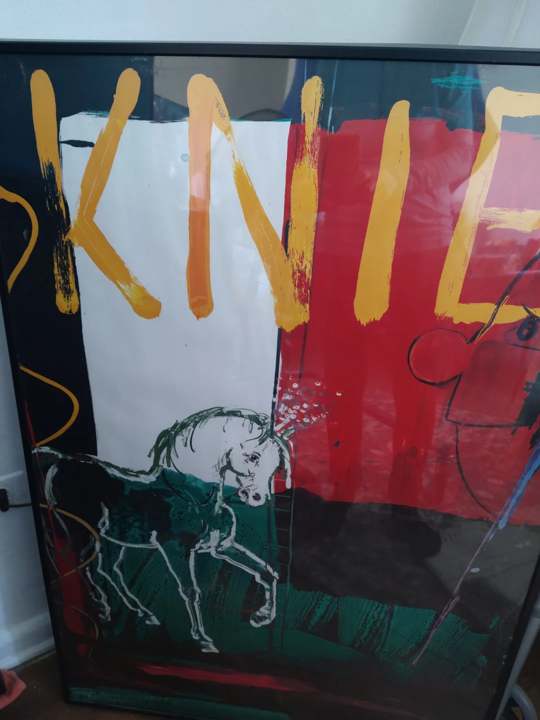 Art Print with Horse Graphic