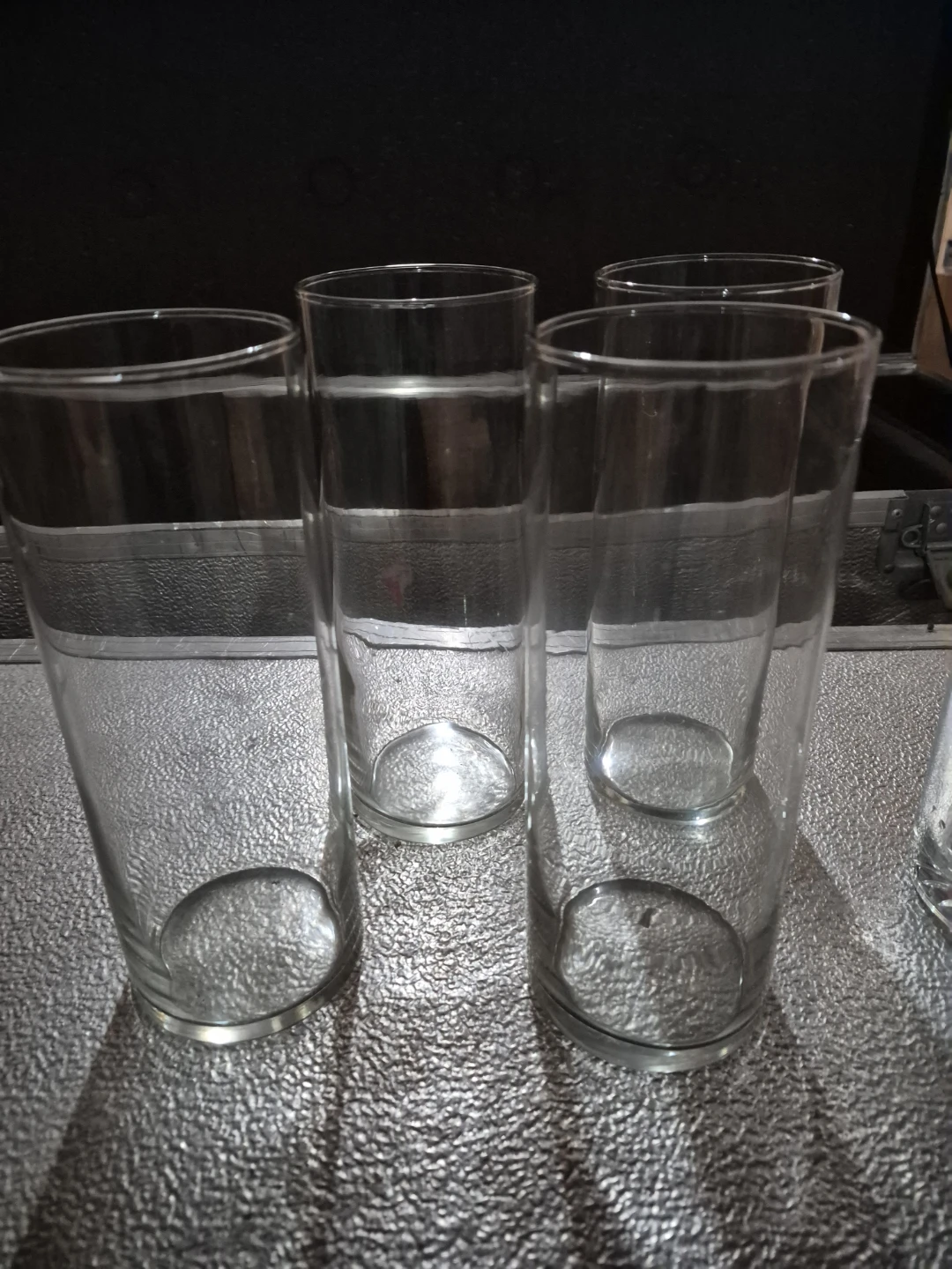 Set of 6 Clear Glass Drinking Glasses and Mugs - photo 3
