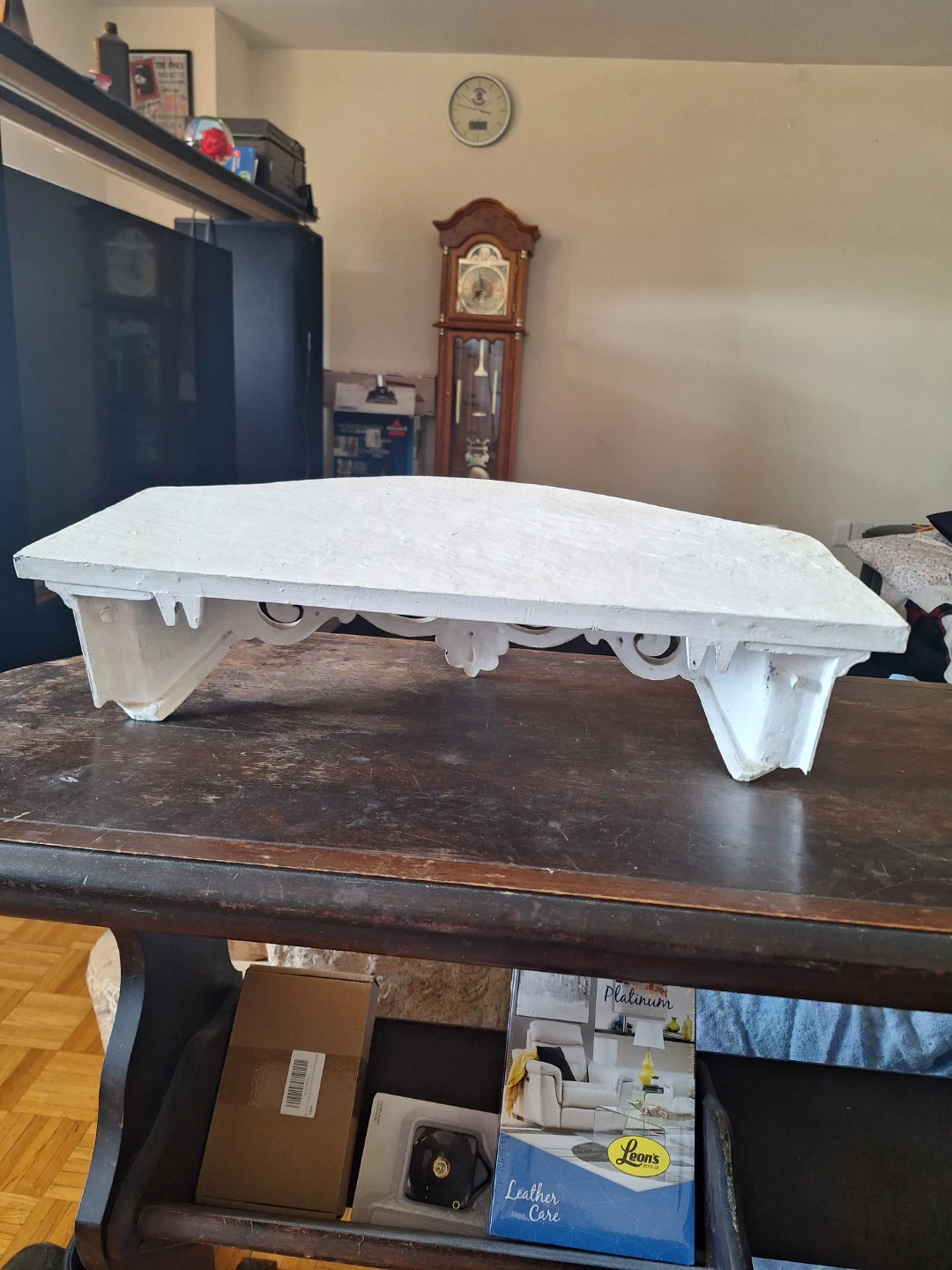 White Decorative Shelf - photo 3