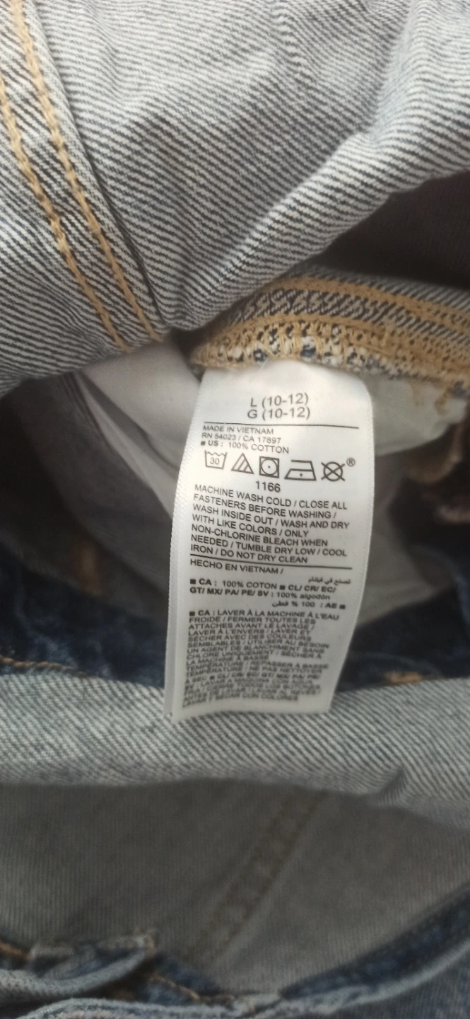 Old Navy Denim Overalls Size L (10-12) - photo 3