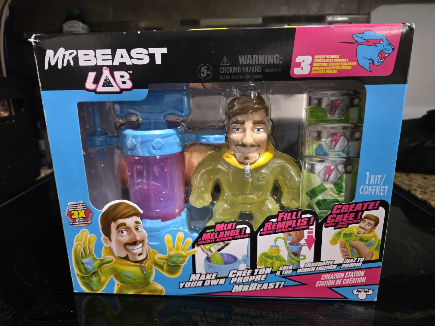 Brand new: MrBeast Lab Creation Station Toy