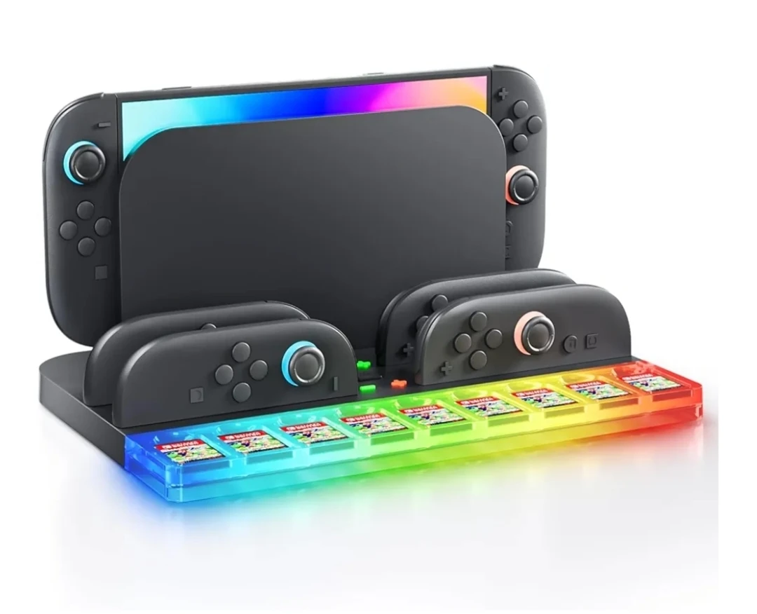 Nintendo Switch 2 JoyCon Charging Dock RGB Stand