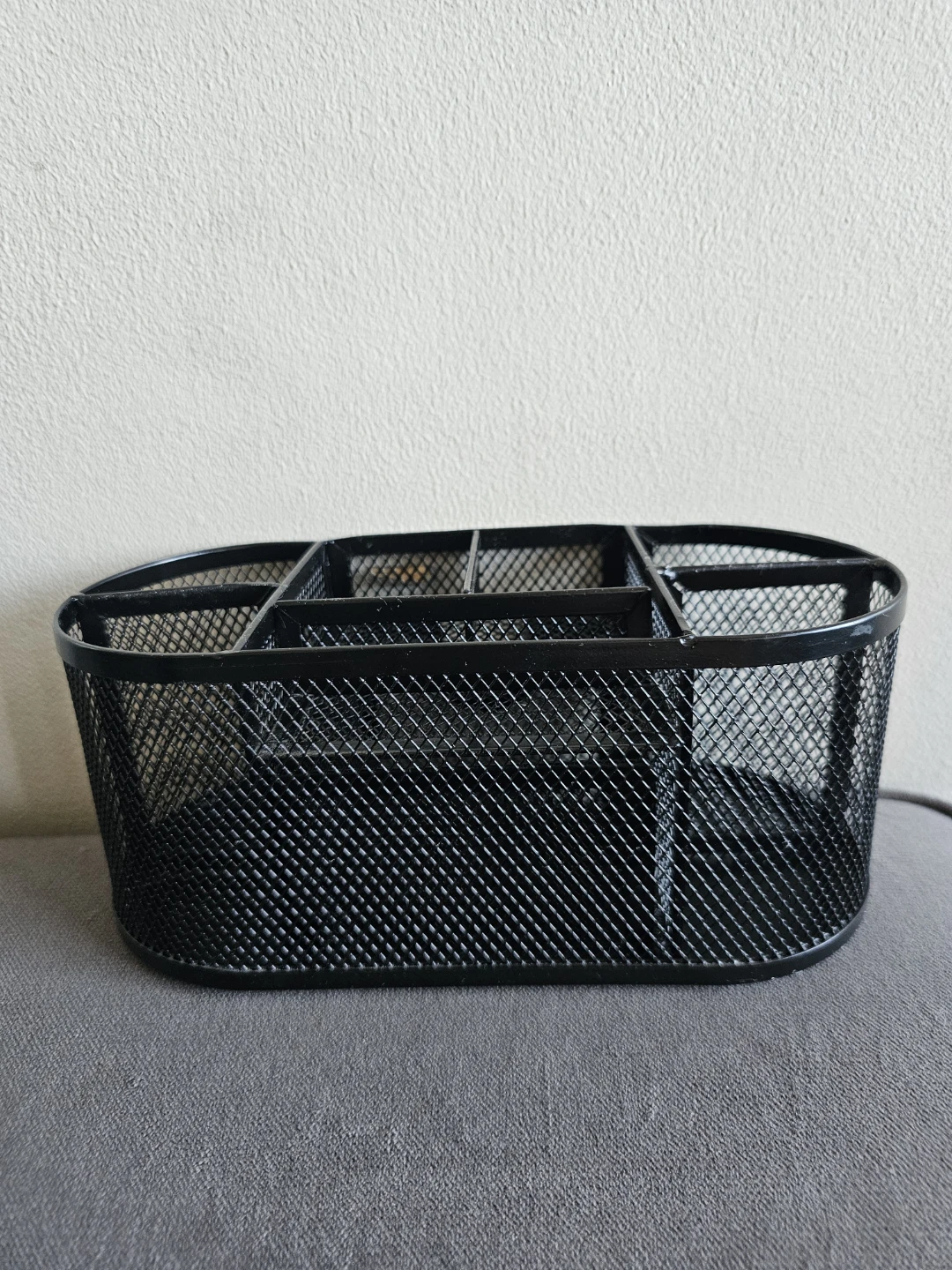 ROLODEX Oval Pencil Cup and Stationary Holder, Black - photo 2